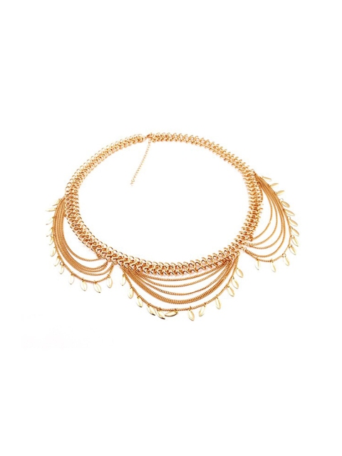 

FemNmas Gold-Toned Gold-Plated Chain