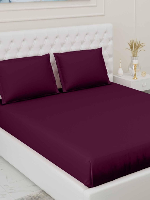 

haus & kinder Unisex Magenta Bedsheets