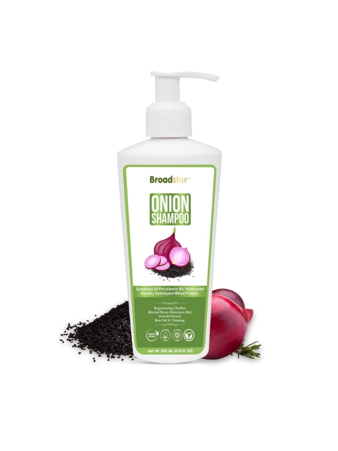 

BROADSTAR Onion Shampoo With Pro Vitamin B5, Na