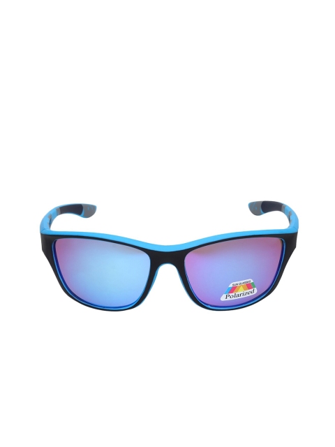 

SCAGLIA Blue Lens & Blue Aviator Sunglasses with UV Protected Lens SCG_366 BMER_BF