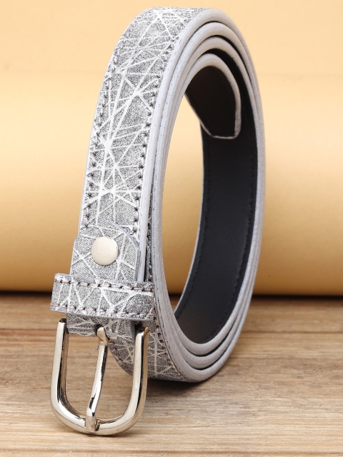 

URBAN ALFAMI Women Grey Printed Belt