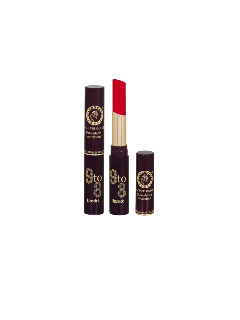 

Colors Queen 9 to 8 Pure Matte Non Transfer Matte Lipstick 4g, Red