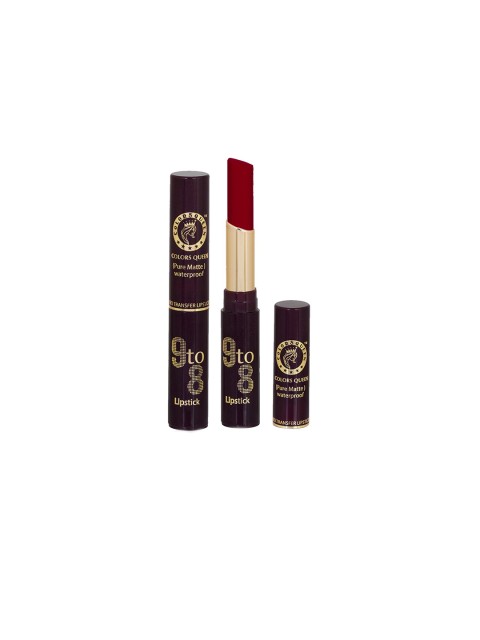 

Colors Queen 9 to 8 Pure Matte Non Transfer Matte Lipstick 4g, Maroon