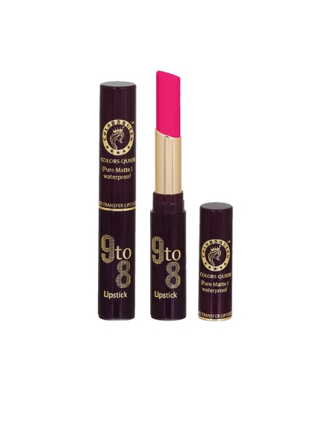 

Colors Queen 9 to 8 Pure Matte Non Transfer Matte Lipstick 3.5 gm, Peach