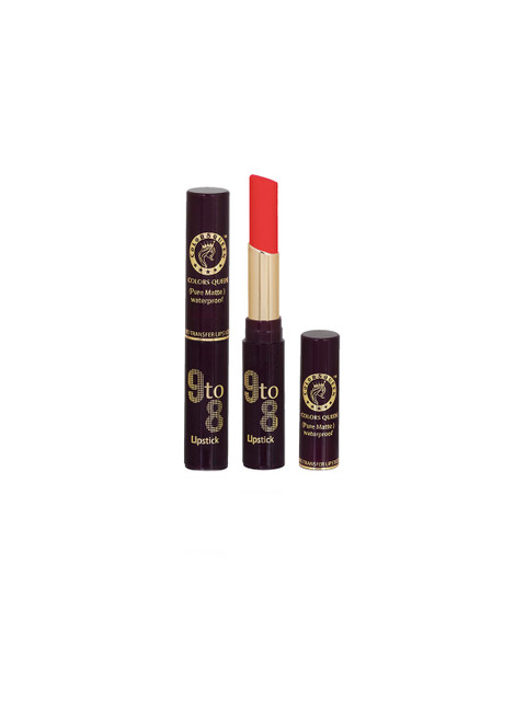 

Colors Queen 9 to 8 Pure Matte Non Transfer Matte Lipstick 3.5 gm, Red