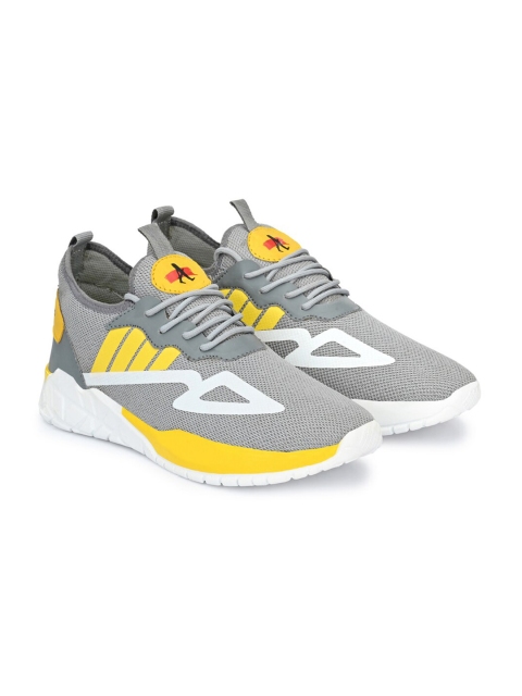 

Absolutee Shoes Men Grey Sneakers