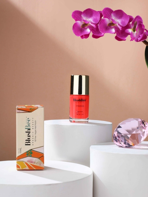 

BlushBee Beauty Coral Nail Polish