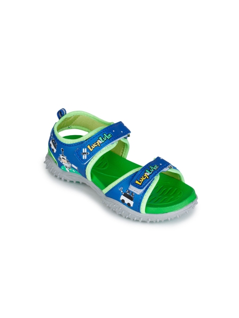 

Liberty Kids Blue & Green Comfort Sandals