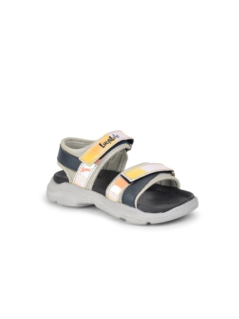 

Liberty Kids White & Black Comfort Sandals