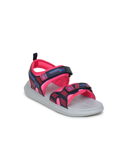 

Liberty Unisex Kids Pink & Grey Comfort Sandals