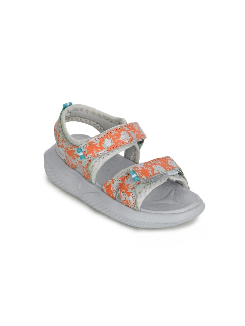 

Liberty Unisex Kids Red & Grey Comfort Sandals