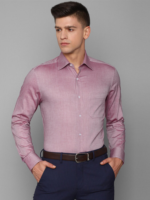 

Louis Philippe Men Purple Formal Shirt