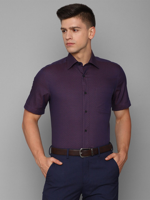 

Louis Philippe Men Purple Regular Fit Formal Shirt