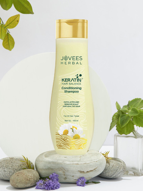 

Jovees Keratin Hair Balance Conditioning Shampoo, Off white