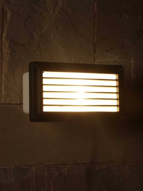 

THE LIGHT STORE Black & White Flush Mount Light