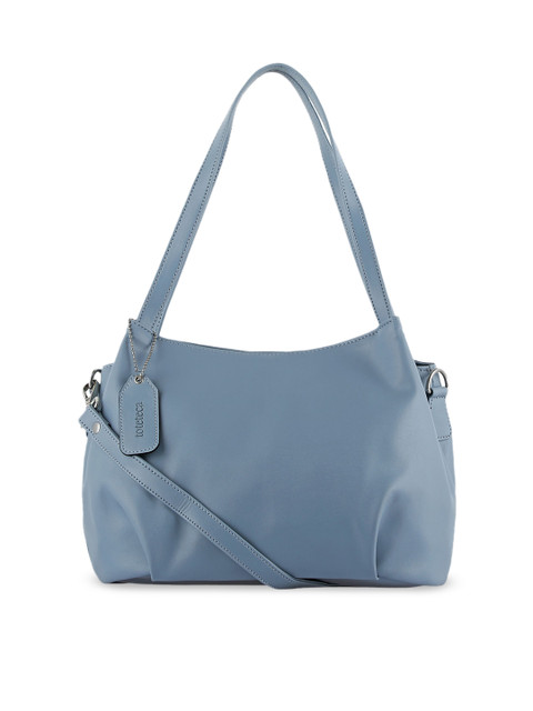 

Toteteca Women Blue PU Structured Shoulder Bag