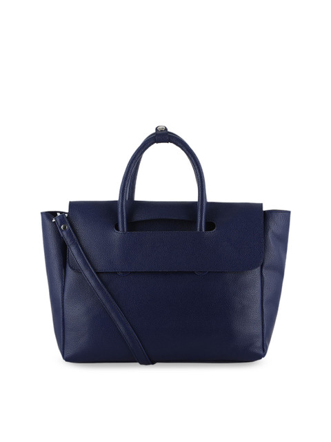 

Toteteca Blue PU Structured Satchel