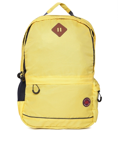 

Tommy Hilfiger Unisex Yellow Solid Backpack