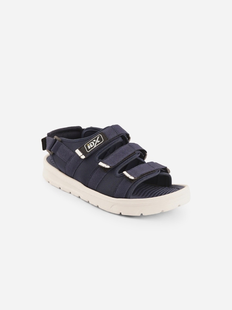 

ID Men Navy Blue & White Mesh Comfort Sandals