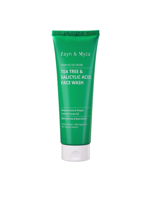 

ZM Zayn & Myza Tea Tree & Salicylic Acid Tube Face Wash - 75 ml, Transparent