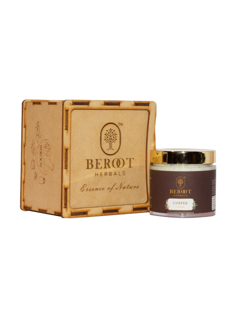 

BEROOT HERBALS Women Coffee Face Scrub -100gm, Brown