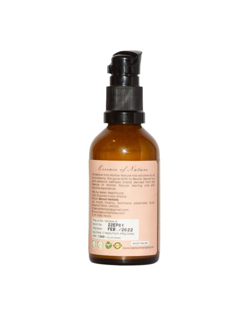 

BEROOT HERBALS Face Serum with Vitamin C - 50ml, Transparent