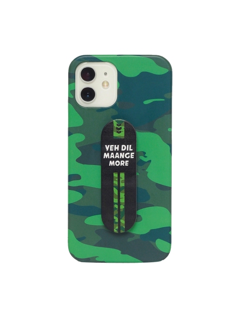 

Bewakoof Green Printed Dil More B-Grippy Mobile Holder