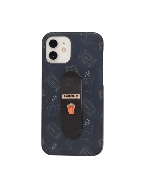 

Bewakoof Black & Brown Printed Pop Socket