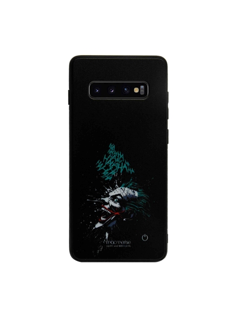 

macmerise Sinister Joker Laugh Samsung Galaxy S10 Plus Case, Black