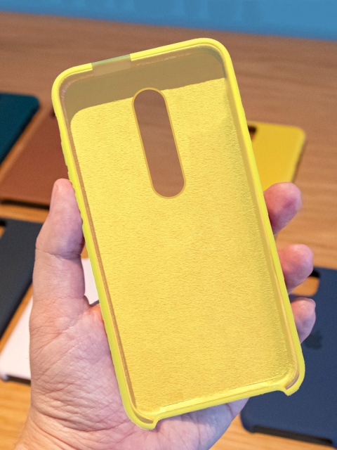 

macmerise Yellow Solid Silicone OnePlus 7 Pro Phone Case