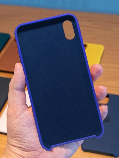 

macmerise Blue Solid iPhone XS Max Phone Case