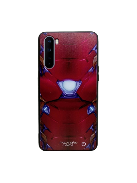 

macmerise Maroon Ironman Printed OnePlus Nord Back Cover
