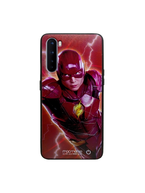 

macmerise Red Flash Printed OnePlus Nord LED Back Case