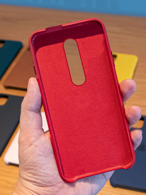 

macmerise Red Solid Silicone OnePlus 7 Pro Phone Case