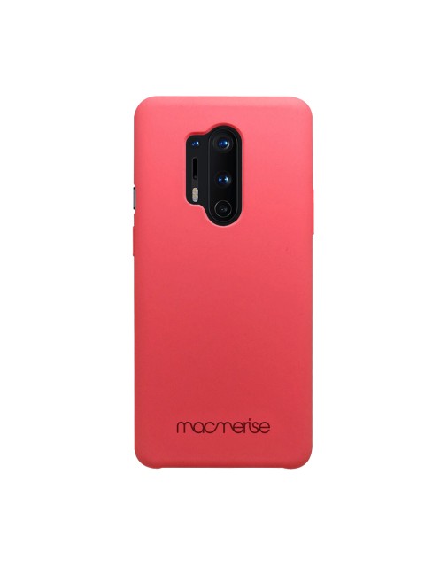 

macmerise Pink Solid OnePlus 8 Pro Back Case
