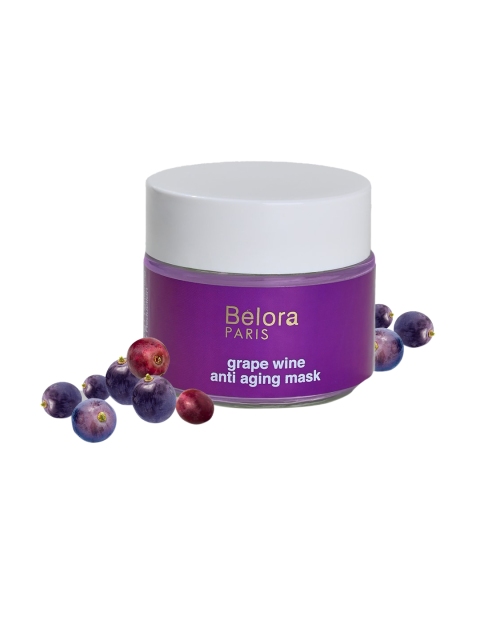 

Belora Grape Wine Anti Ageing Mask 100ml, Purple