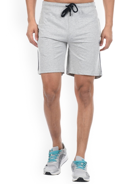 

Cloak & Decker by Monte Carlo Men Grey Solid Shorts