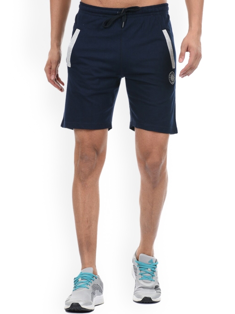 

Cloak & Decker by Monte Carlo Men Navy Blue Sports Shorts
