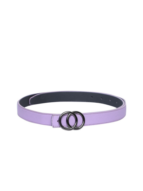 

thickskin Girls Lavender Solid PU Belt