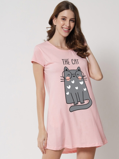 

FFLIRTYGO Pink Nightdress