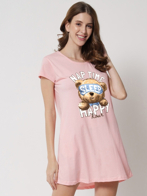 

FFLIRTYGO Pink Nightdress