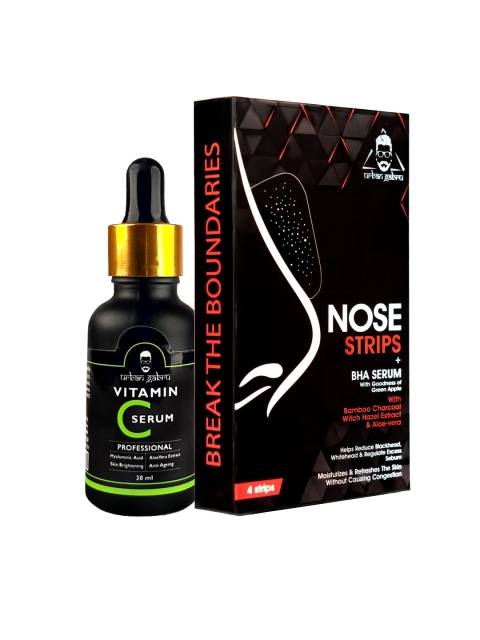 

URBANGABRU Vitamin C Serum & Nose Strips, Multi
