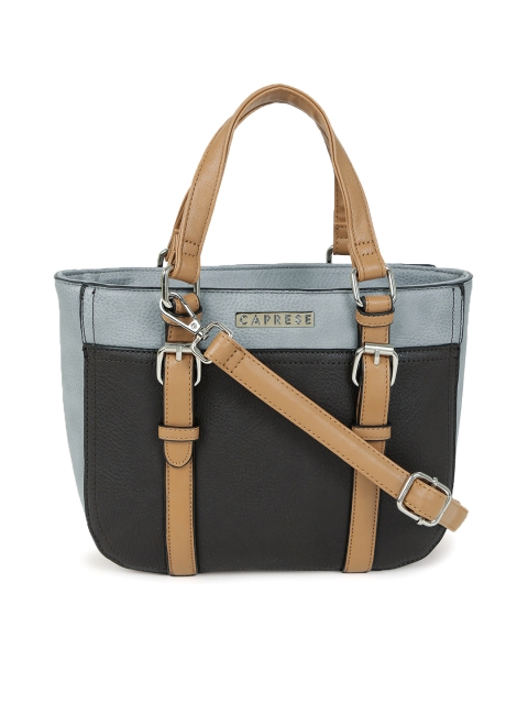 

Caprese Black & Grey Handheld Bag