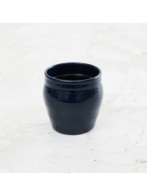 

Home Centre Blue Solid Stoneware Glossy Kulladhs Set of Cups and Mugs
