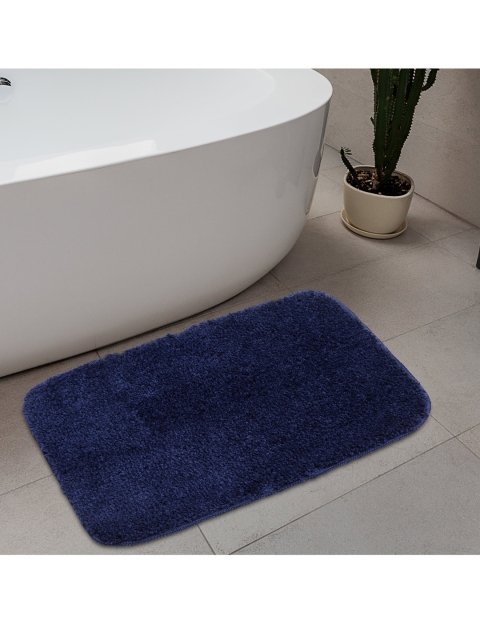 

Home Centre Navy Blue Harbour Textured Rectangle Bath Mat