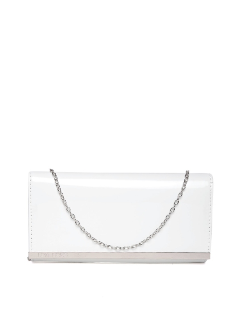 

Lino Perros Off-White Clutch with Chain Strap