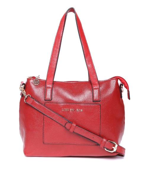 

Lino Perros Red Solid Handbag with Sling Strap
