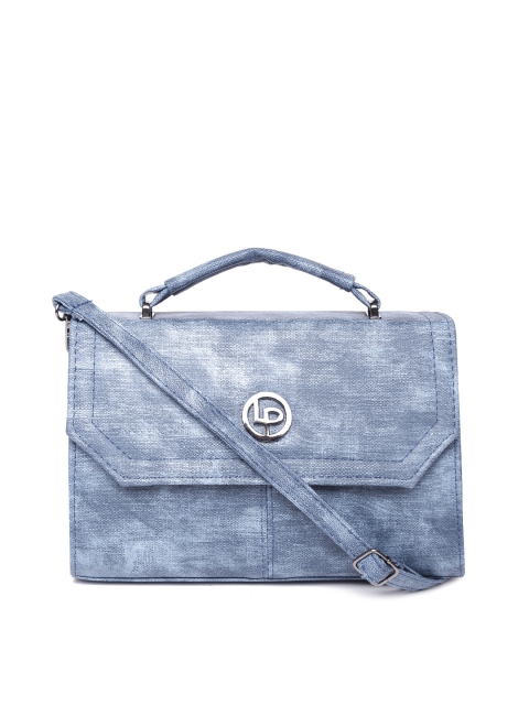 

Lino Perros Blue Solid Satchel