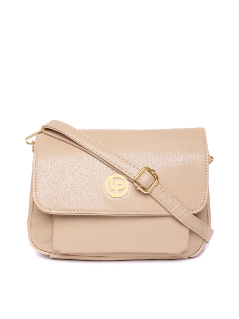 

Lino Perros Beige Solid Sling Bag