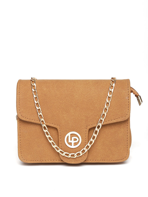 

Lino Perros Brown Solid Sling Bag